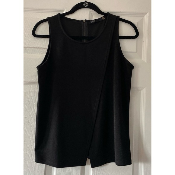 Gibson Black Sleeveless  Top - Picture 1 of 5